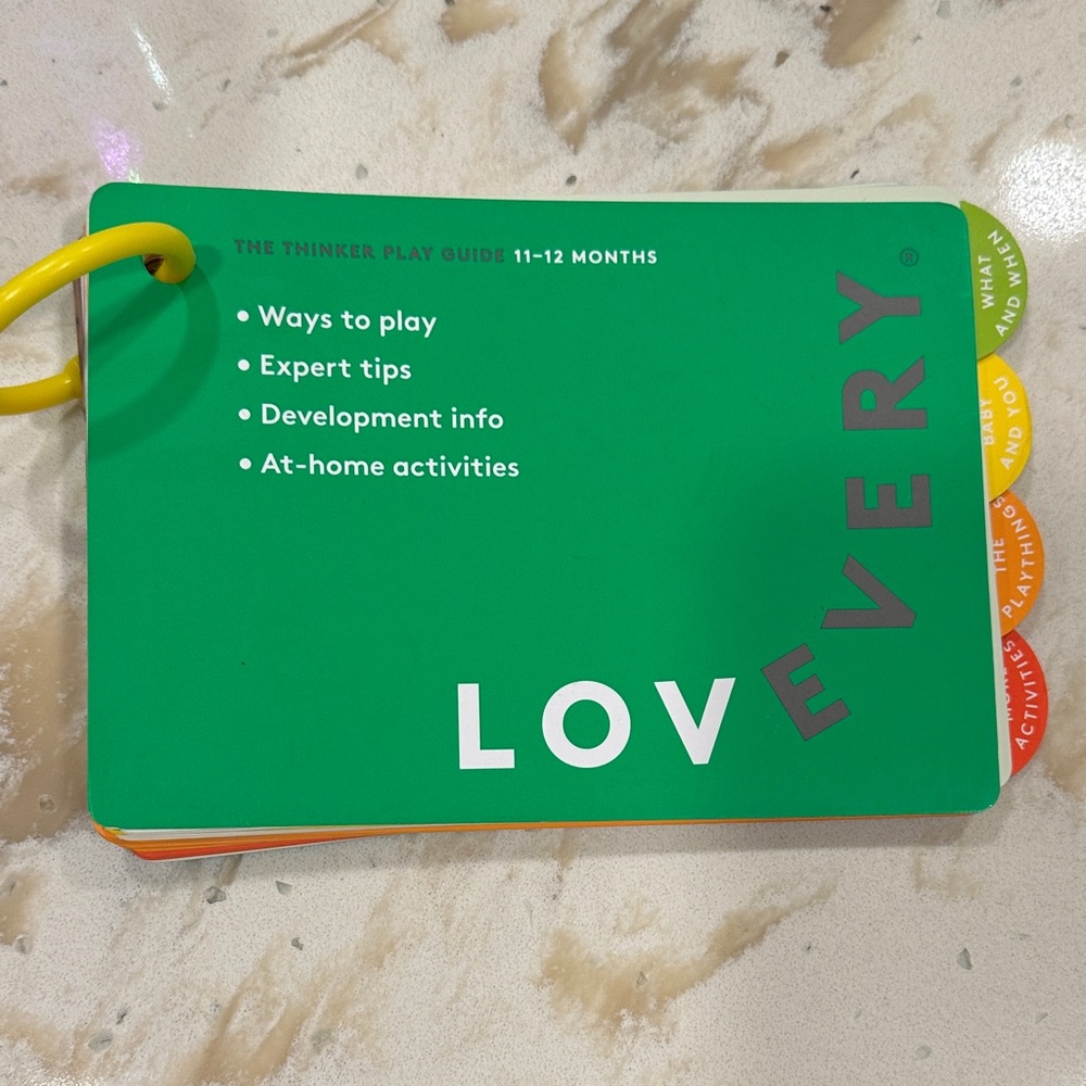 LOVEVERY Play Guide: 11-12 months